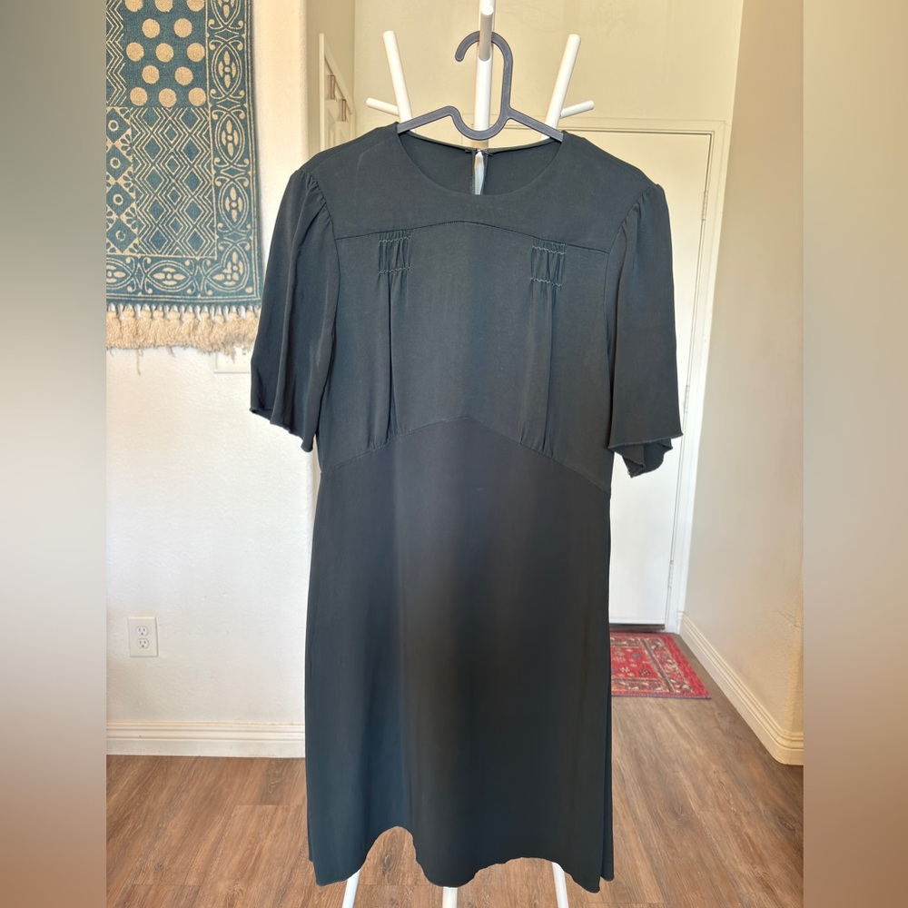3for30 Dark Green Dress Small
